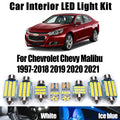 LED Interior Light Kit for Chevrolet Chevy Malibu 1997-2018 - Canbus Dome Map Door Trunk Bulbs | AUTOKITSHOP