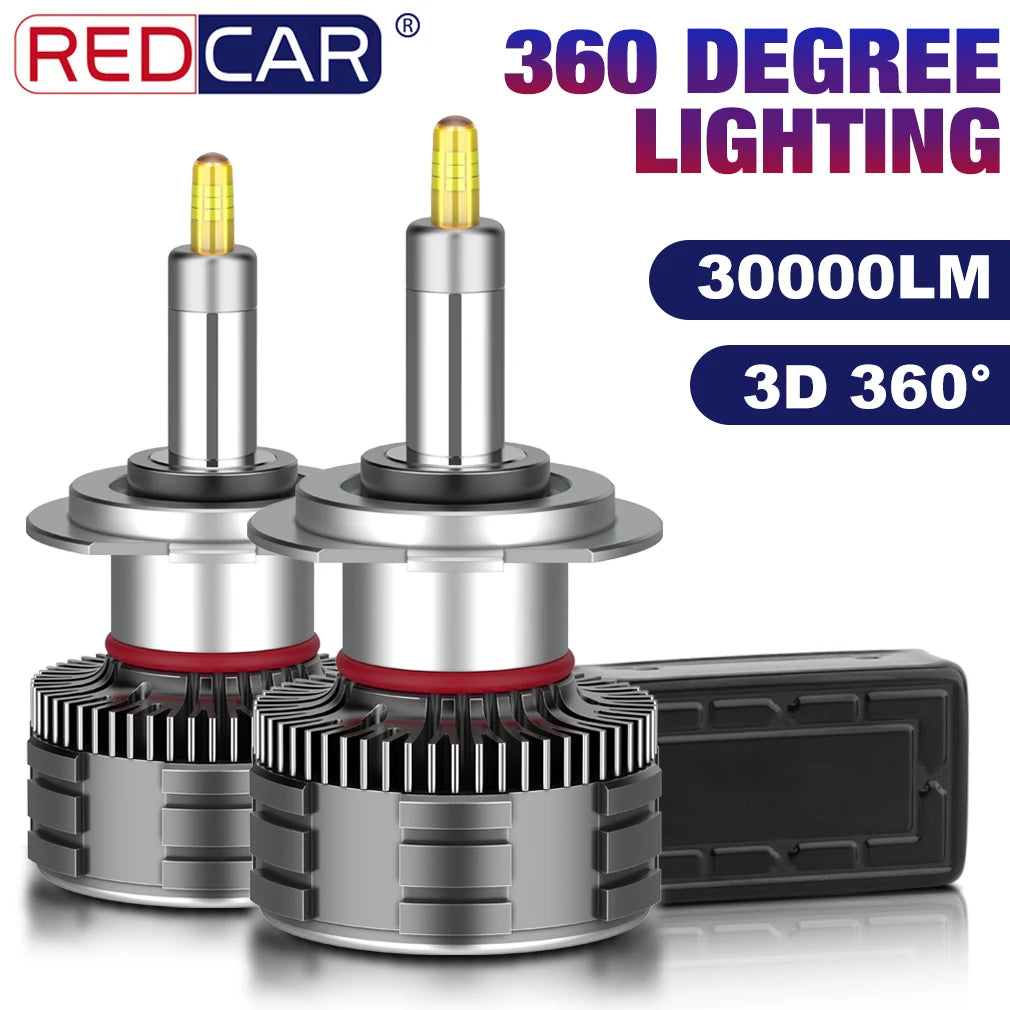 30000LM 140W Turbo H7 LED Canbus H11 9005 HB3 9006 HB4 9012 HIR2 LED Bulb Car Headlight Au