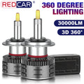 30000LM 140W Turbo H7 LED Canbus H11 9005 HB3 9006 HB4 9012 HIR2 LED Bulb Car Headlight Au