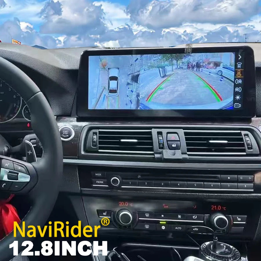 12.8" Android Car Radio Screen For For BMW 5 Series F10 F11 2011-2017 AUTO Stereo Multimed