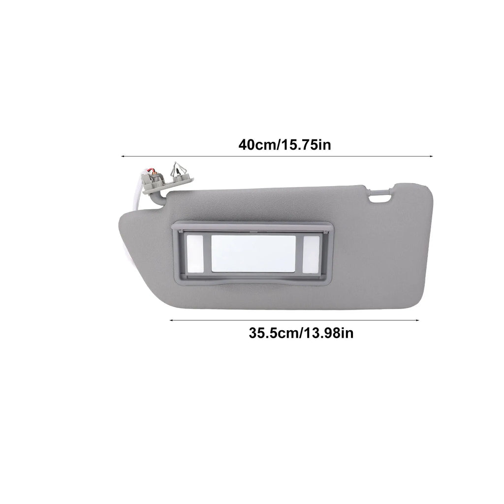 Car Sun Visor 8163EG ABS Interior Sunshade Sun Exposure Wear Resistant Replacement for Peugeot 2 - Automotive LED Light