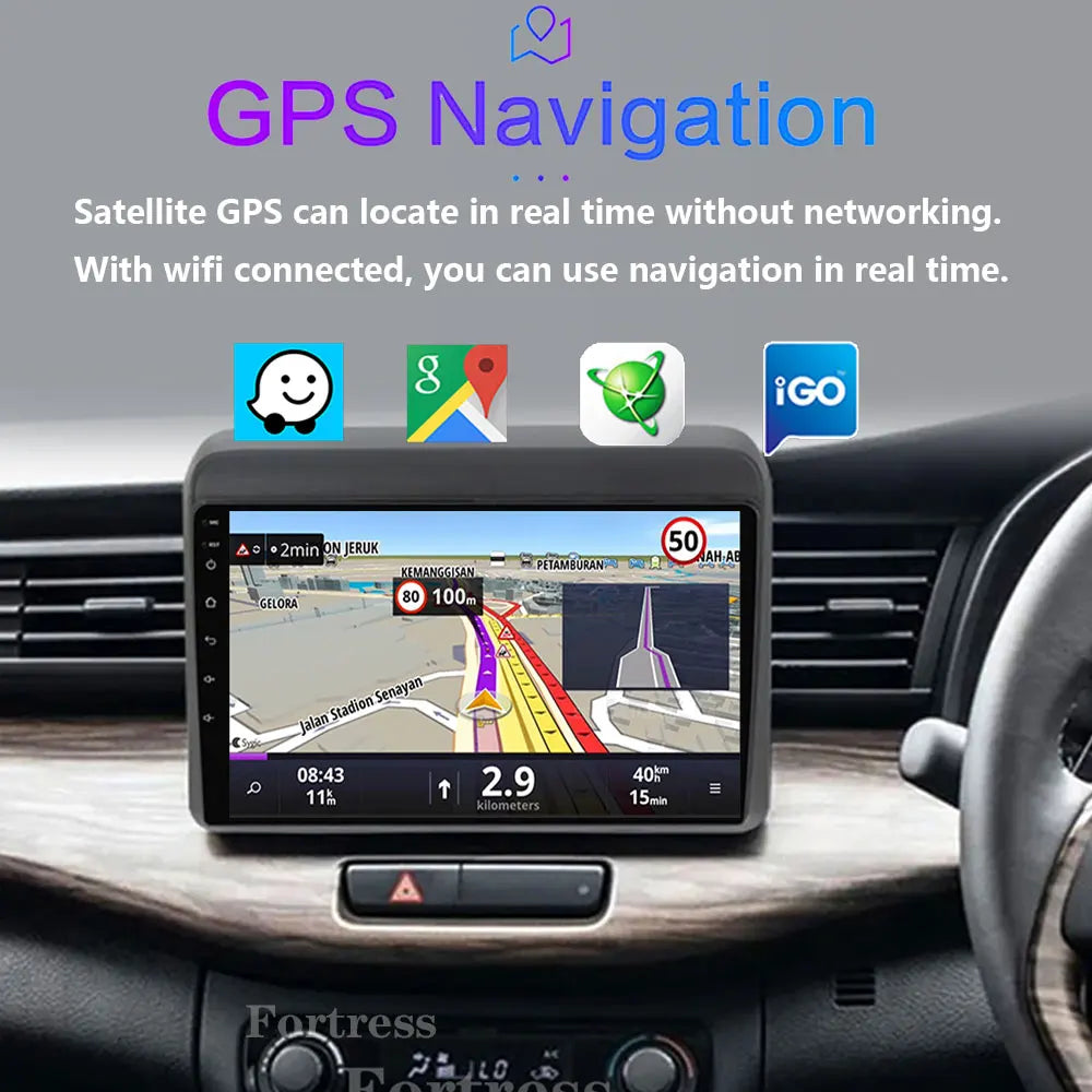 9" Android 16 Stereo For Suzuki ERTIGA 2018 2019 2020 Radio Multimedia Player Quad Core Bl