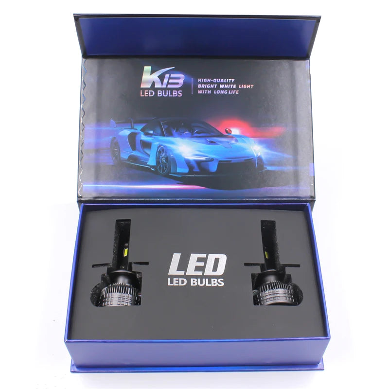K13 240W H7 H4 H11 Led Lamp 3 Copper Tube Led Light For Car Light Fog Light H7 H11 HB3 900