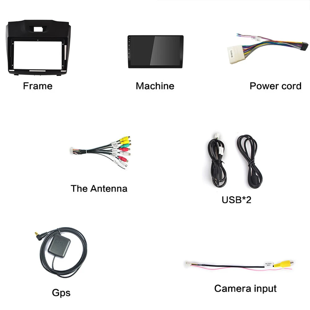Android 11.0 Car DVD Player For Chevrolet Holden S10 TRAILBLAZER COLORADO ISUZU DMAX GPS R