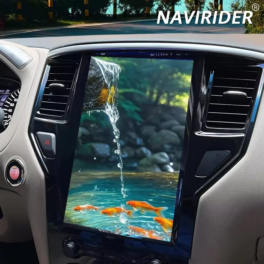13.3" Touch Screen Android 15 Car Radio For Nissan Pathfinder 2012-2019 GPS Navigation Mul | AUTOKITSHOP