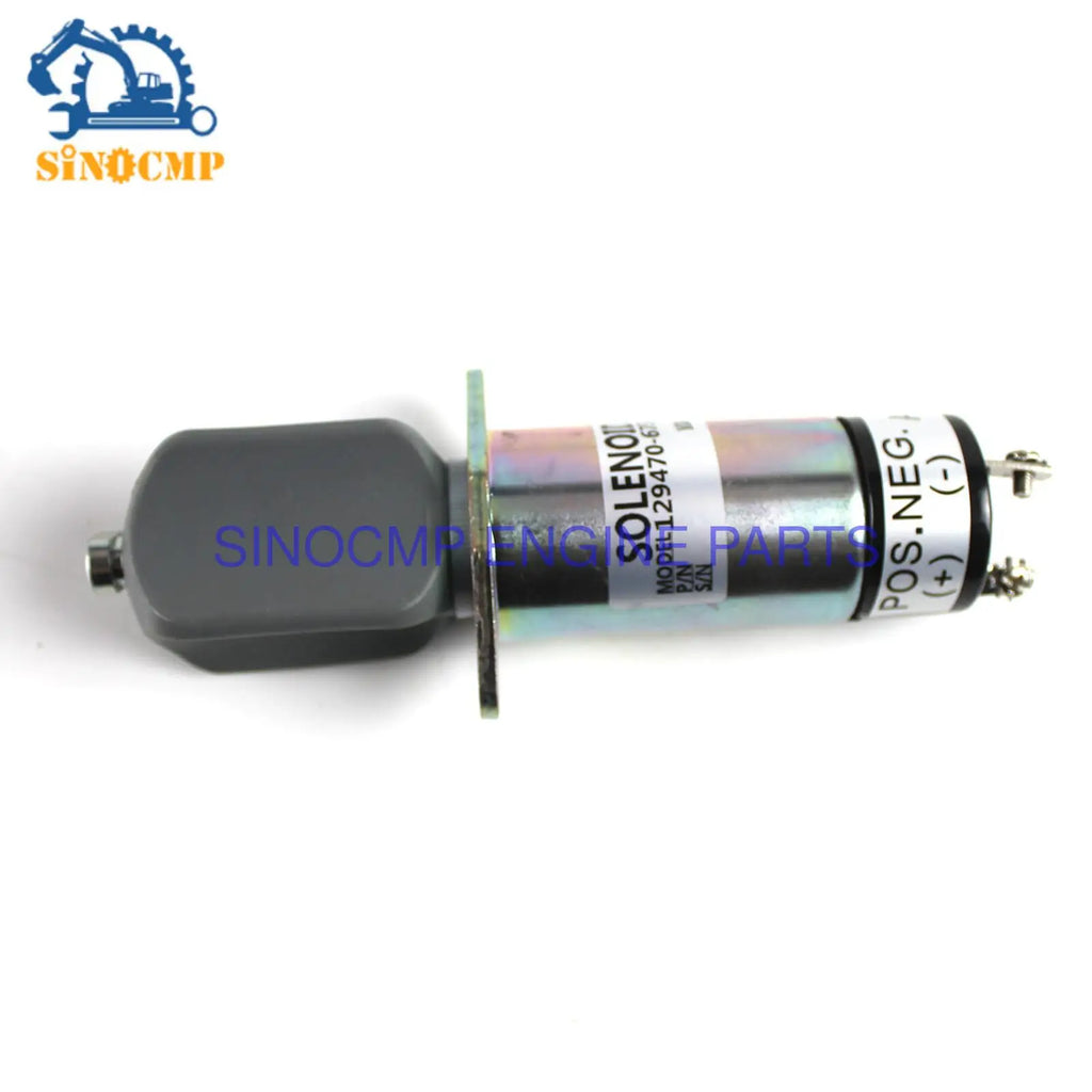 12V Fuel Stop Solenoid 1502-12D6U1B1S1A 129470-67320 1504-12A6U1B1S2 for Yanmar Diesel Exc