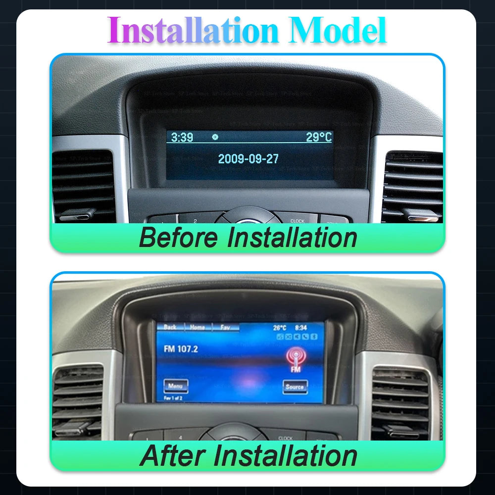 Android 16 For Chevrolet Cruze 2008-2014 Car Radio Video Player Multimedia Gps Carplay Aut | AUTOKITSHOP