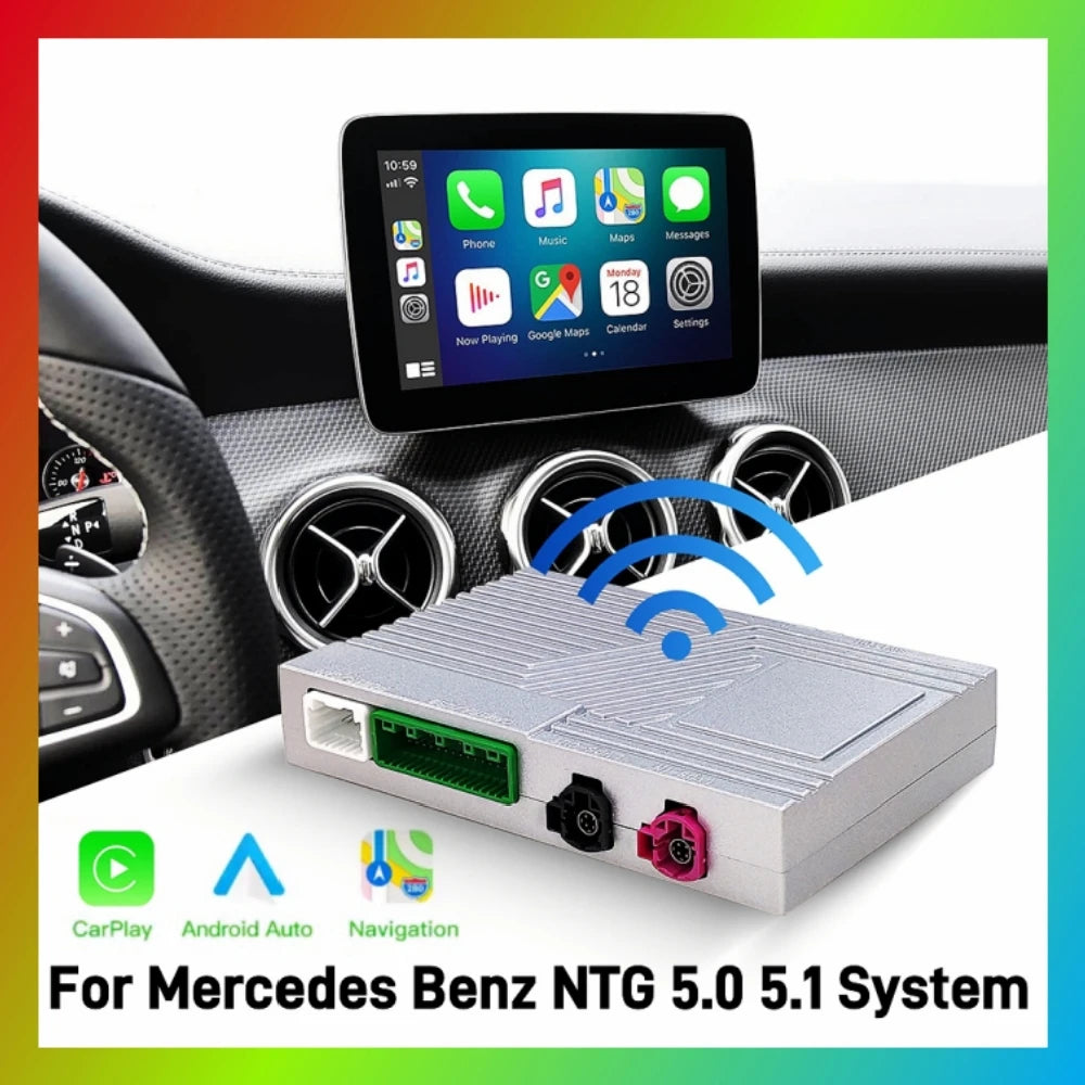 Wireless CarPlay Android Auto Decoder Box CarPlay Interface For Mercedes Benz GLE GLS CLS  | AUTOKITSHOP