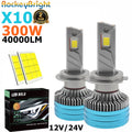 X10 300W 30000LM H7 Led Car Headlight CANBUS H1 H4 H11 Fog Light 9005 9006 HB3 X10 Car Hea