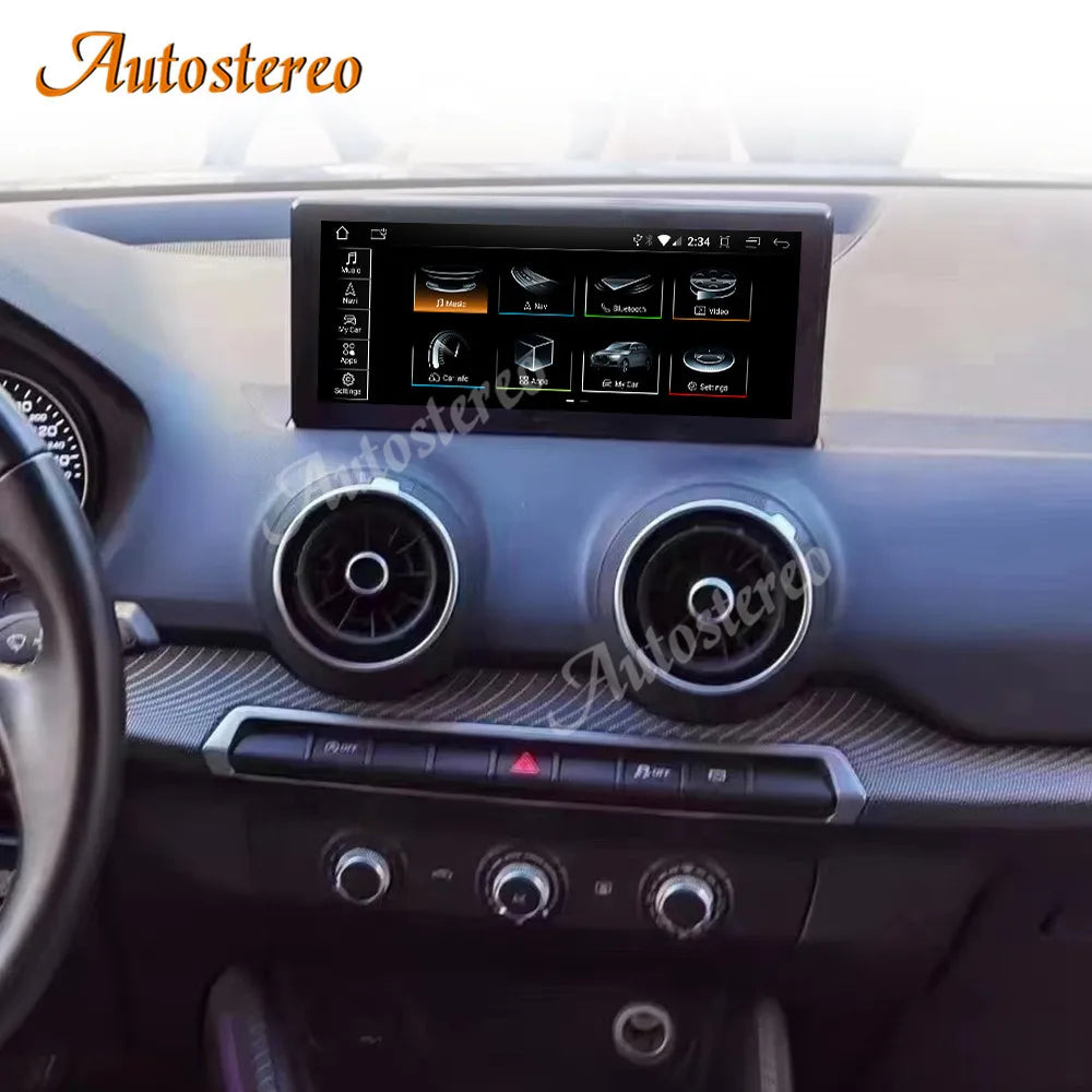 Carplay For Audi Q2 2016-2023 Android 13 Car Radio Car GPS Navigation Tape Recorder Multim