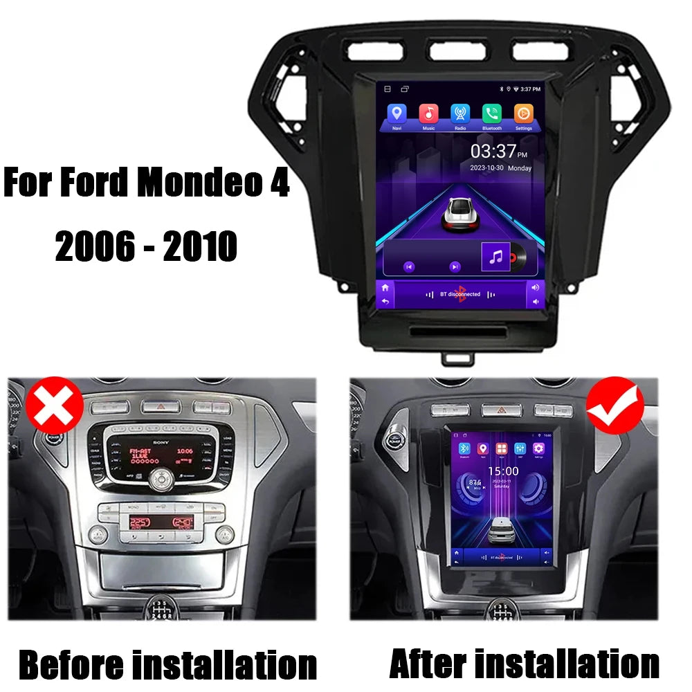 9.7'' Android 16 Auto For Ford Mondeo 4 2006 - 2010 Car Radio Multimedia Video Player GPS