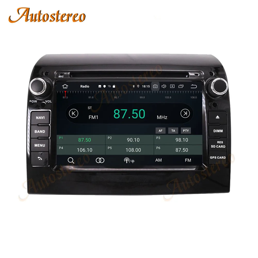 Carplay For Fiat Ducato Citroen Jumper Peugeot Boxer Android 14 Car DVD Player GPS Navigat