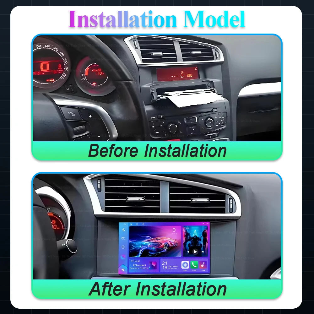 Android 16 For Citroen C4 C4l Ds4 2011-2017 Car Radio Gps Stereo Head Unit Multimedia Vide | AUTOKITSHOP