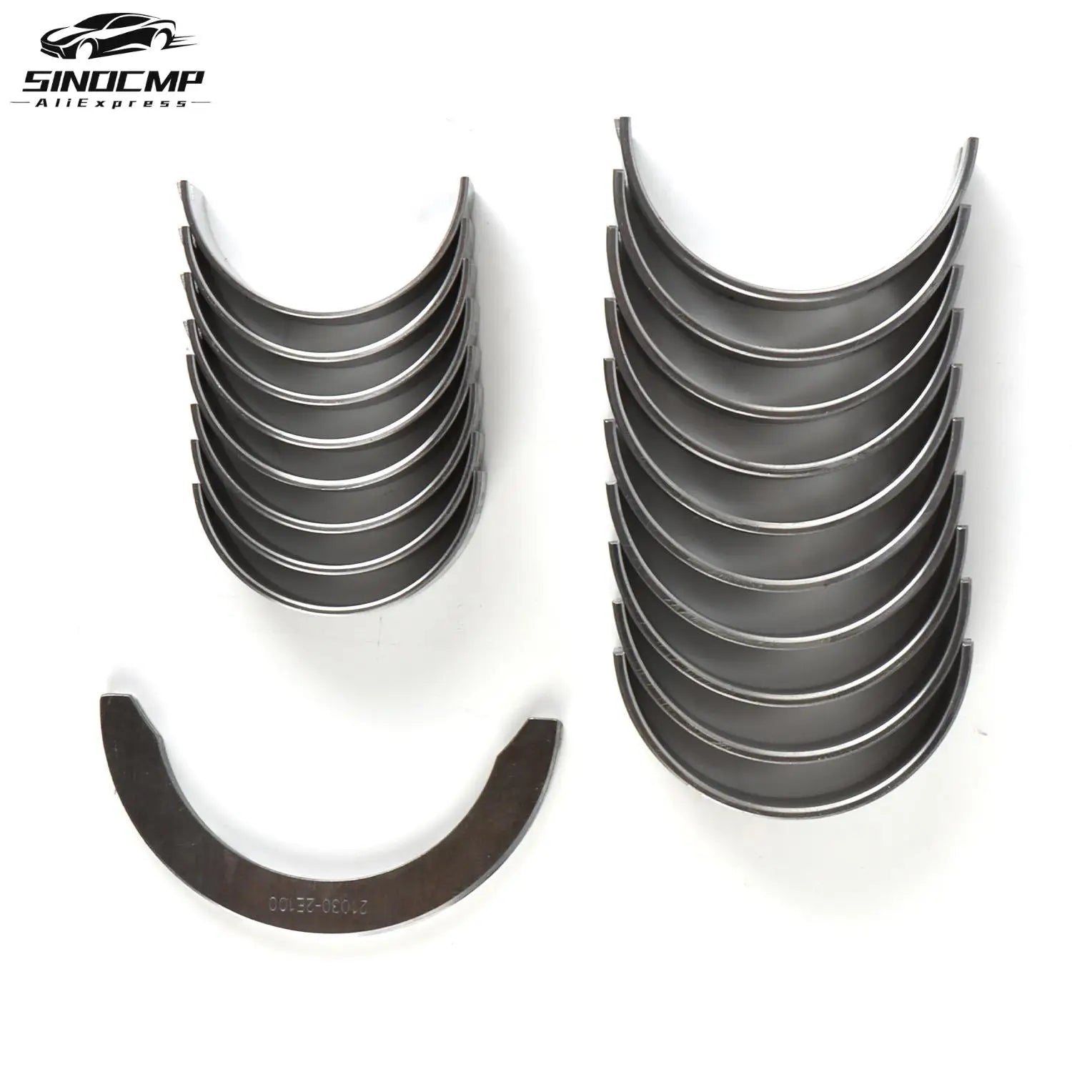 1Set G4NH Engine Main Bearing+Rods Bearing+Thrust Bearing Set For Hyundai Elantra Kona Tuc