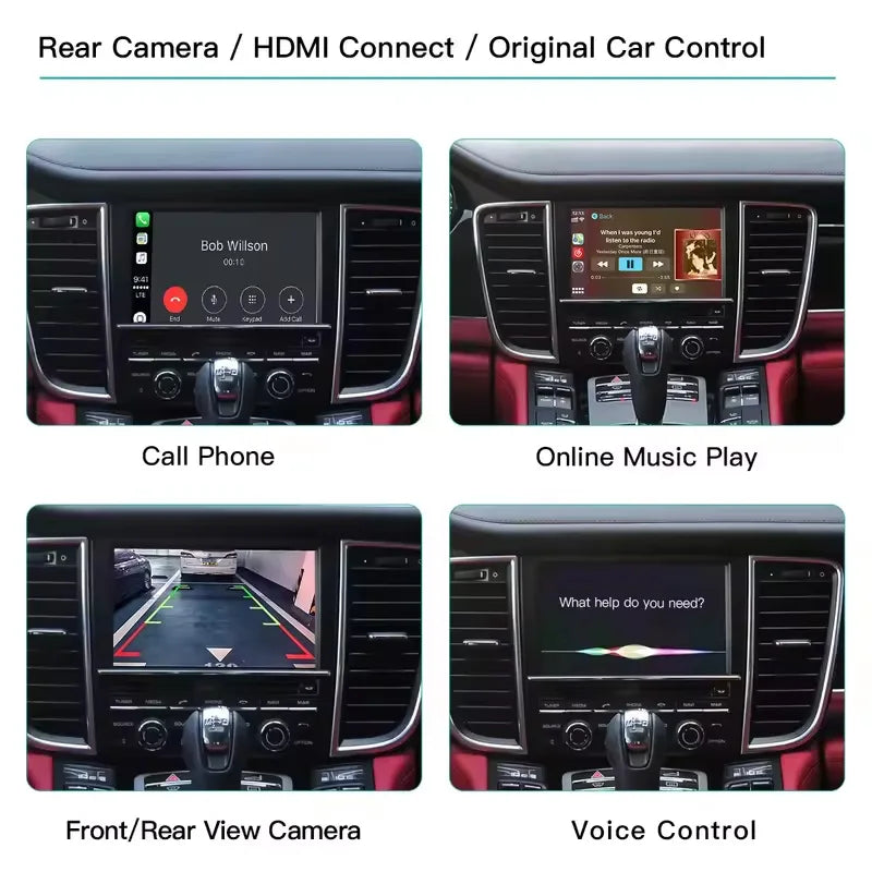 Wireless Carplay Android Auto Module For PCM3.1 Panamera Cayenne Cayman Macan Boxster 911