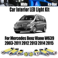 LED Interior Light Kit for Mercedes Benz Viano W639 2003-2013 - Canbus Dome Map Door Trunk Bulbs | AUTOKITSHOP