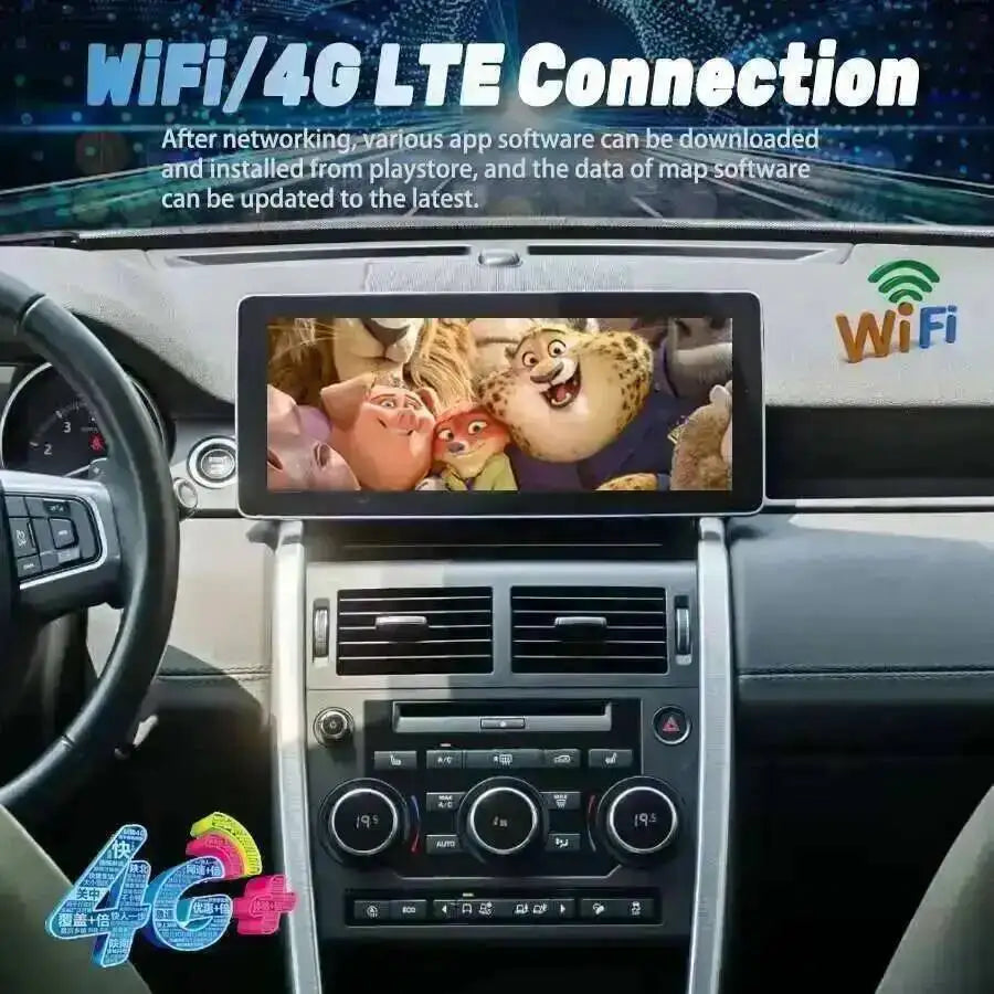 256GB Android15 Car Radio For Land Rover Discovery Sport L550 2015-2019 GPS Navi DSP Multi | AUTOKITSHOP