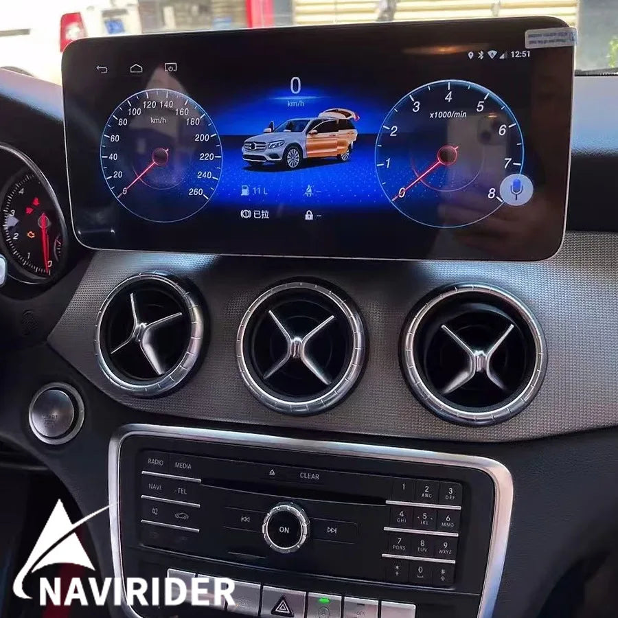12.3" Car Radio Android For Mercedes Benz A W176 CLA C117 X117 GLA X156 2013-2018 CarPlay  | AUTOKITSHOP