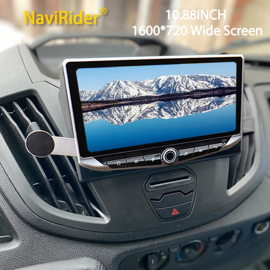 10.88" Qled Screen Android Video Player Carplay for Ford TRANSIT 2015-2018 Type-C Charging