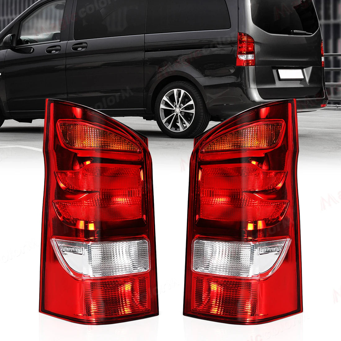 Taillights For Mercedes-Benz Vito V-Class W447 2015 2016 2017 2018 2019 2021 2022 Tail lig | AUTOKITSHOP