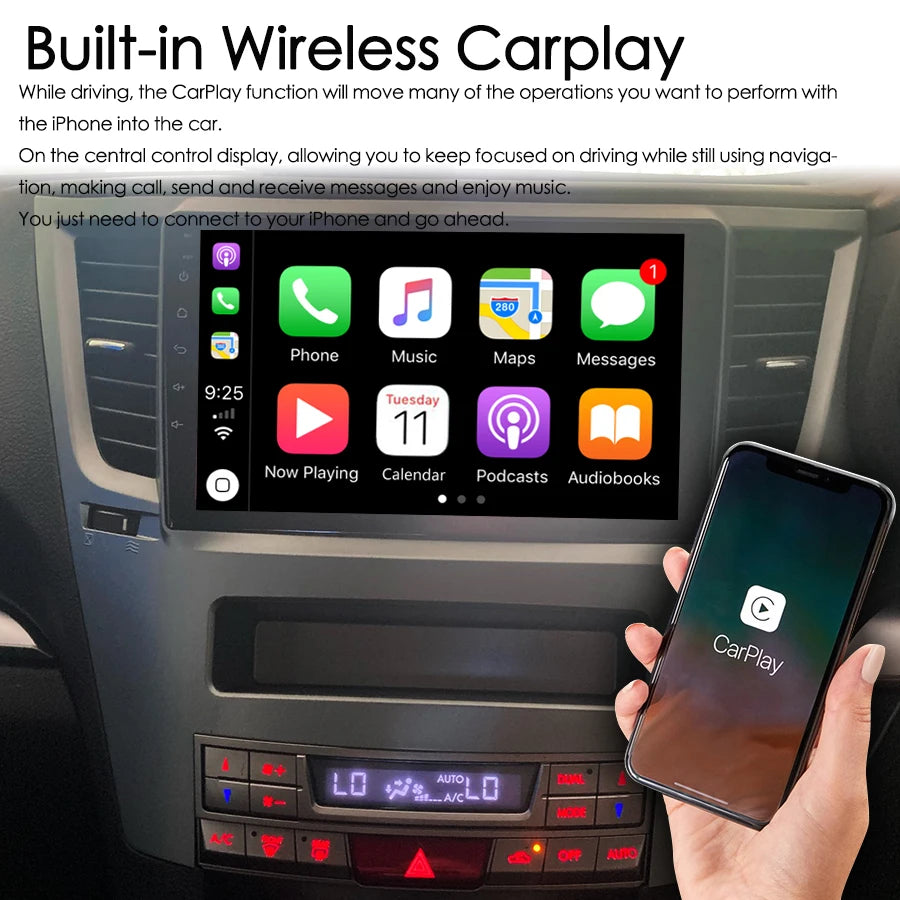 Android 13 2 Din For Subaru Outback Impreza Legacy Navi GPS Touch Screen Stereo Car Multim | AUTOKITSHOP
