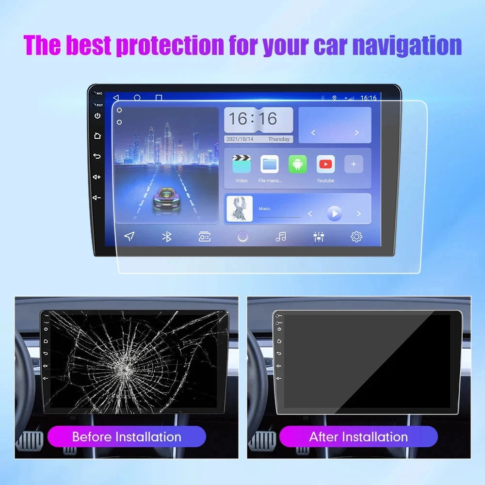 9"/10"suitable For Car Central Control Film Anti-fingerprint Anti-reflective Anti-glare An | AUTOKITSHOP
