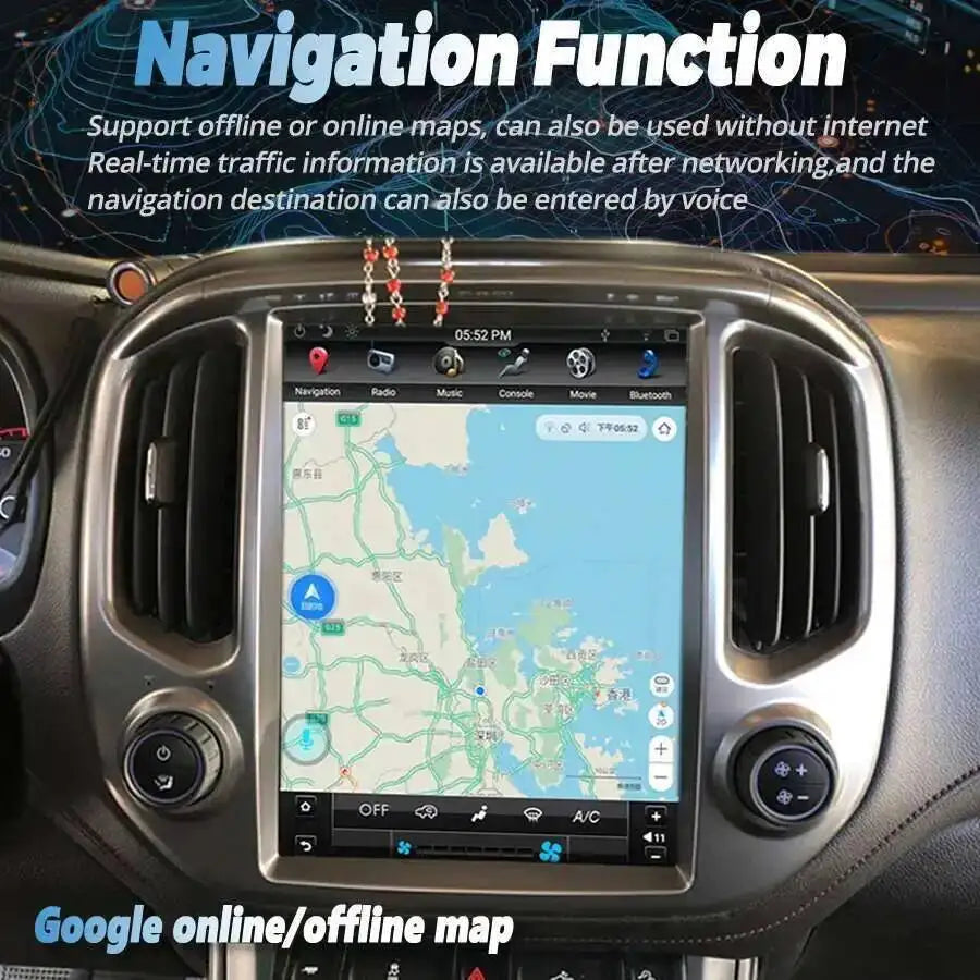 For Chevrolet Colorado GMC Canyon 2015 - 2018 Android Screen Radio 2din GPS Carplay Car Mu | AUTOKITSHOP