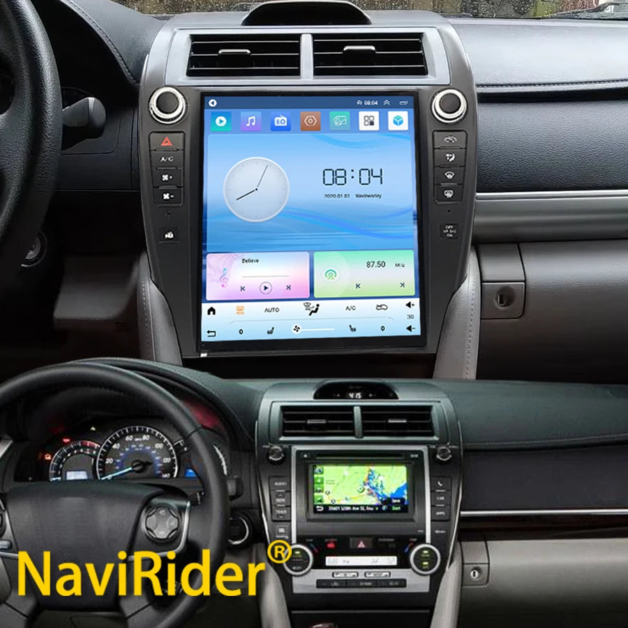 Android Screen For Toyota Camry 7 XV 50 55 US Version 2012-2017 GPS Navigation Stereo Car