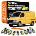 ZITWO 8Pcs LED Interior Dome Map Reading Light Kit For Mercedes Benz Sprinter W9 for Mercedes W904 W902 W903 1995-2001 -