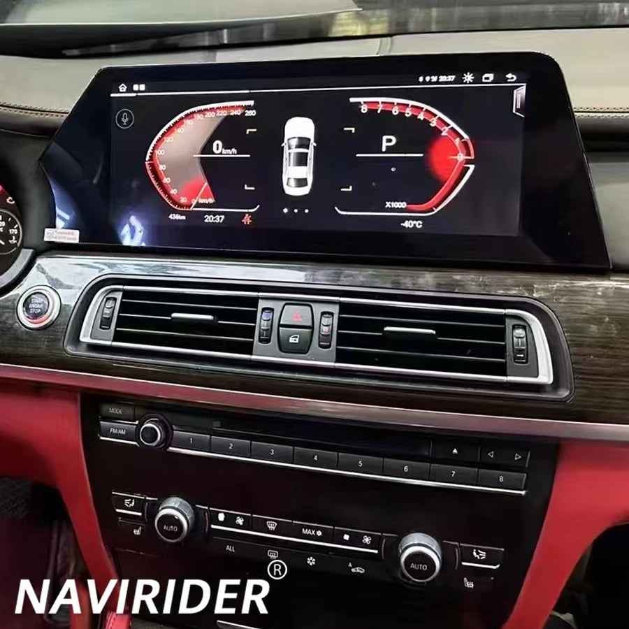 BT GPS For BMW 7 Series F01 F02 2011-2017 NBT CIC GPS Car Video Carplay Android 15 Multime