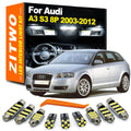 16Pcs Complete Canbus LED Interior Reading Map Light Courtesy Bulb Kit For Audi  for Audi RS3 S3 A3 2003-2007 - Canbus L