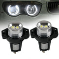 For BMW E90 E91 325i 325xi 328i 328xi 335i 335xi M3, 2pcs 10W LED Angel Eyes Ring Marker B