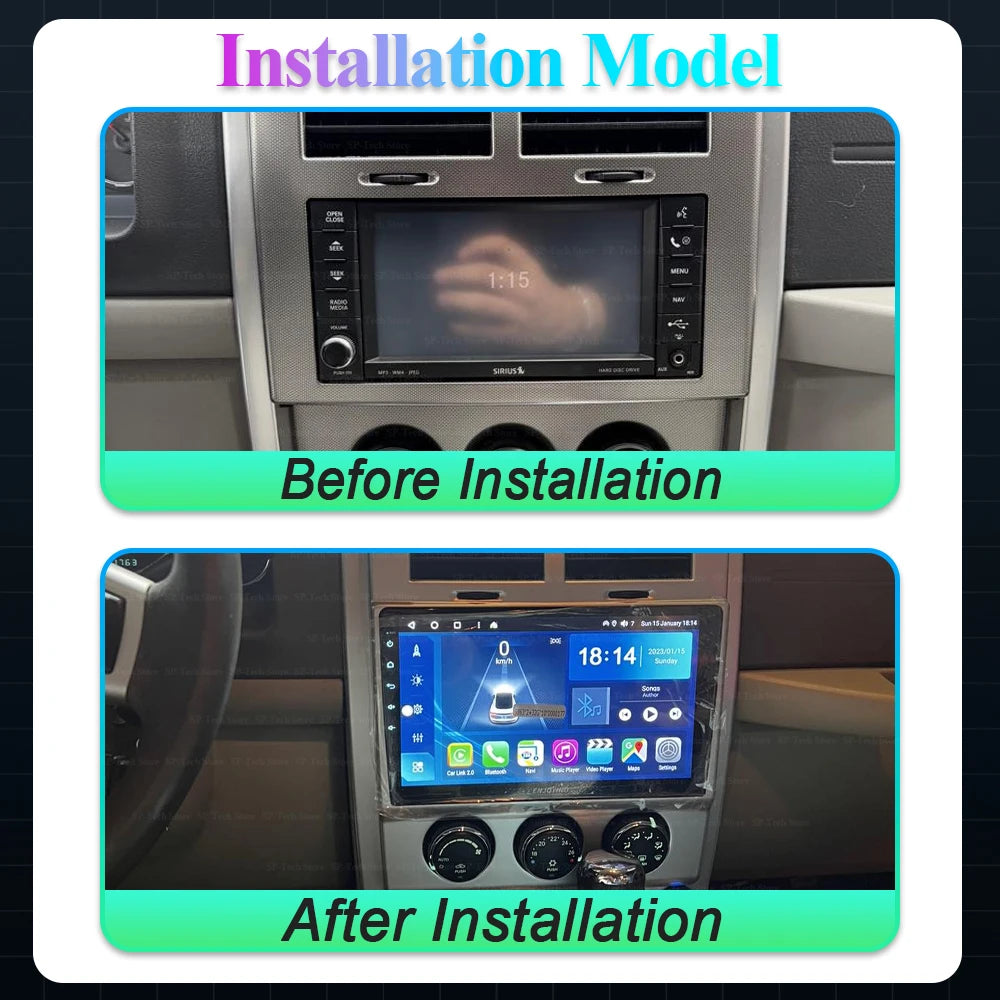 Android 16 For Jeep Liberty 2 Kk 2007-2012 Cherokee 4 Kk 2007-2014 Car Radio Multimedia Vi | AUTOKITSHOP