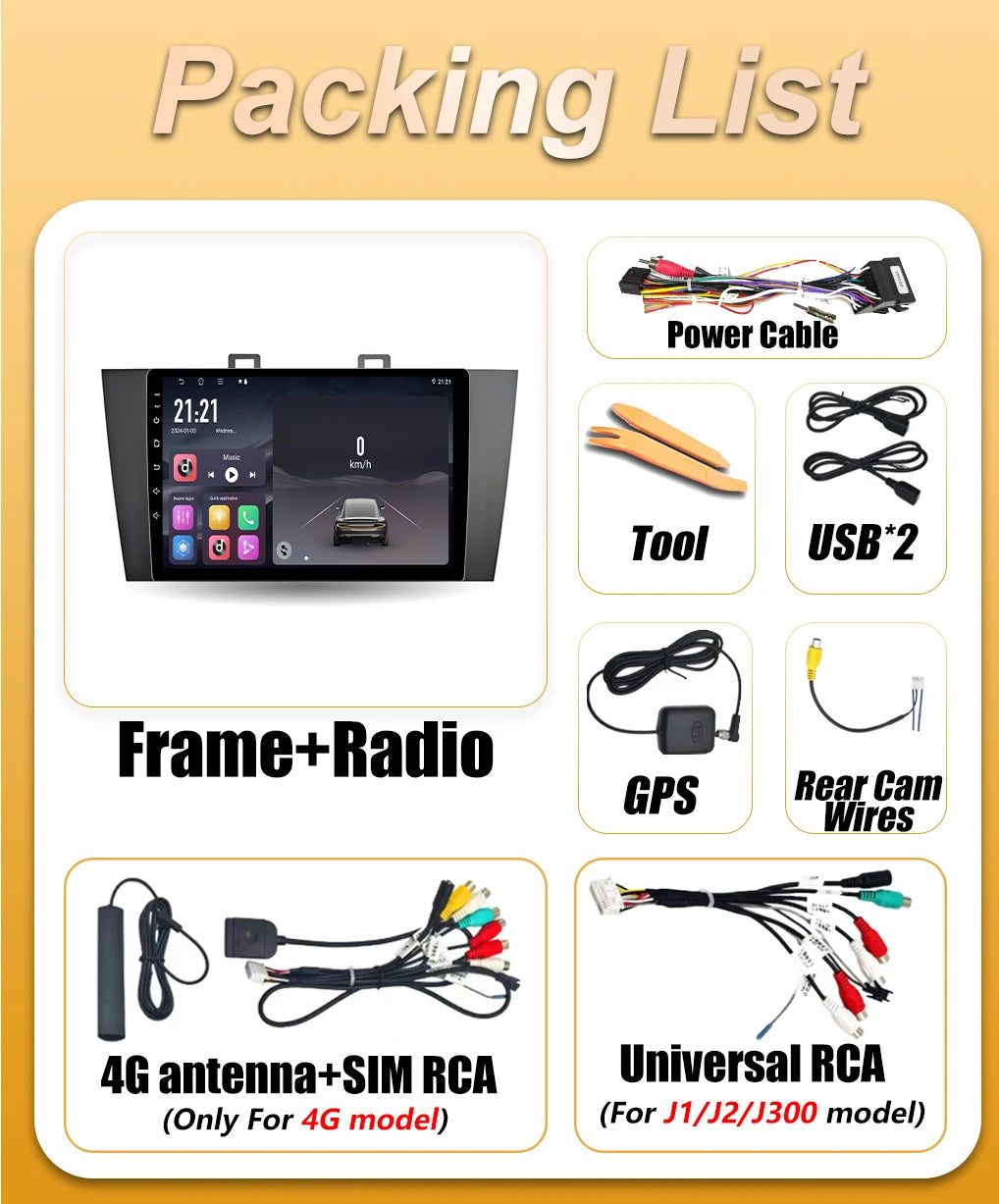 Android 16 Auto Car Radio For Subaru Outback 5 Legacy 6 2014 2015 2016 2017 2018 Multimedi | AUTOKITSHOP