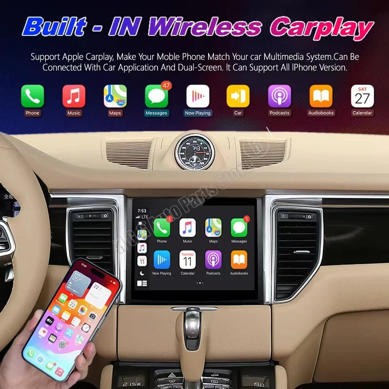 8.4'' Android Car Stereo Radio Multimedia Player Head Unit For Porsche Macan 2014-2017 4G