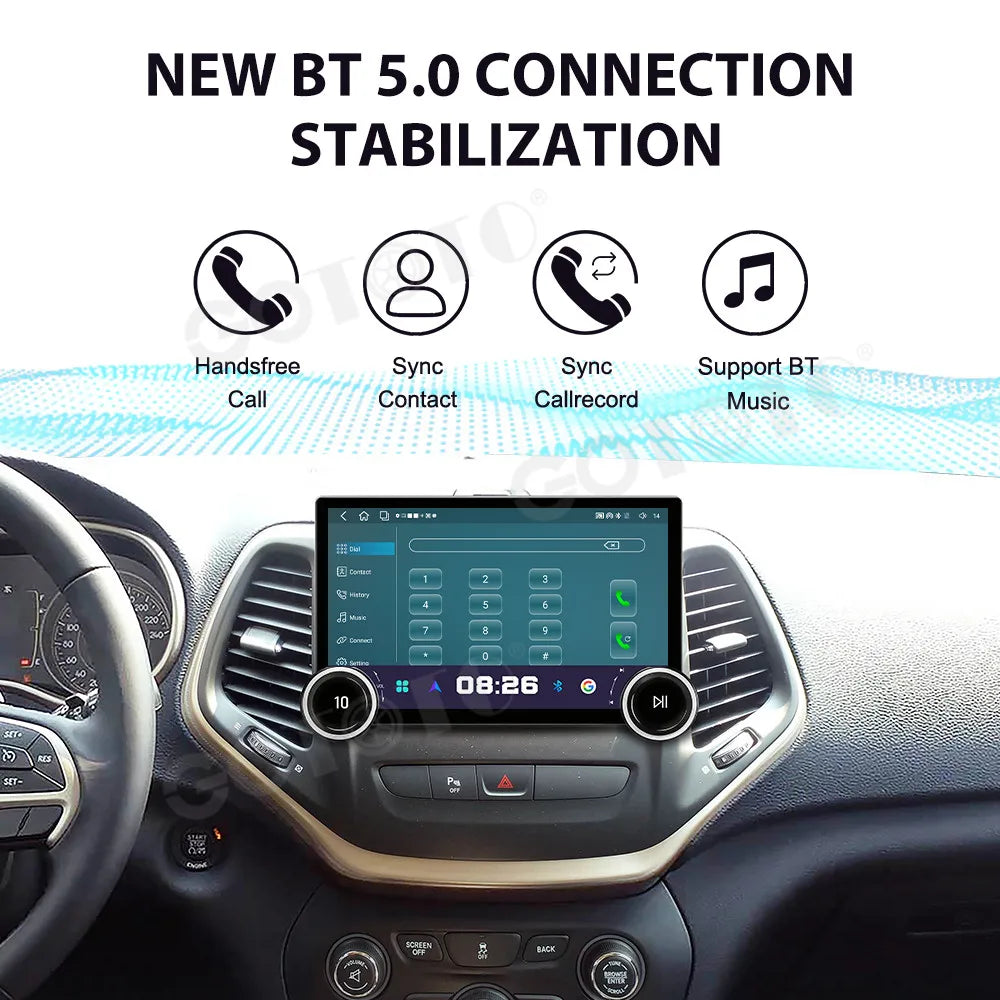 Professional Grade HD Touch Screen Android 15 Wireless CarPlay GPS Navigation Stereo Head