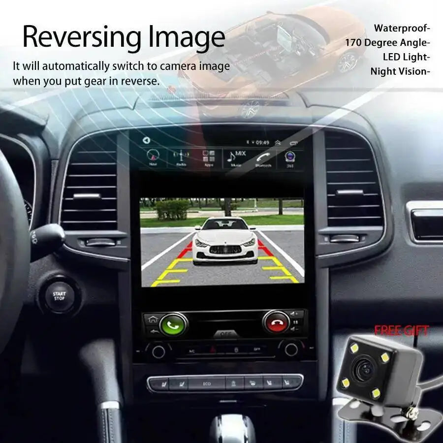 Stereo For Renault Koleos Megane 4 Samsung SM6 Talisman 2017-2019 Multimedia Video Player