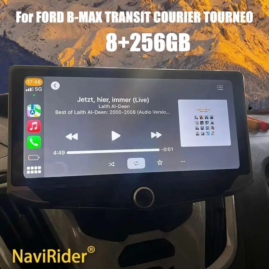Android15 Car Radio For FORD B-MAX TRANSIT COURIER TOURNEO 2012-2018 Carplay Multimedia Vi | AUTOKITSHOP