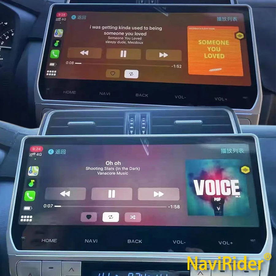 Android 15 Car Radio Carplay Touch Screen For Toyota Land Cruiser Prado 150 2018-2022 GPS