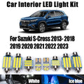 10-Piece LED Interior Light Kit for Suzuki 2013-2018 - Canbus Error-Free Interior Bulbs