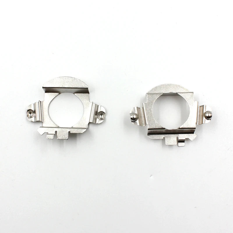 Rockeybright H7 LED Headlight Bulb Retainer Adapter Holder Base Socket Clips For Mercedes-