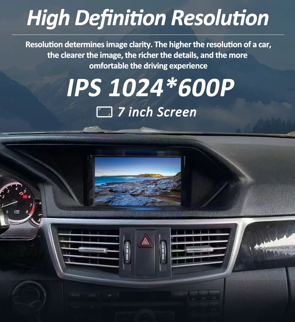 7 inch for Benz E Class W212 2009 - 2016 Android 16 Car Radio Video Multimedia Player GPS