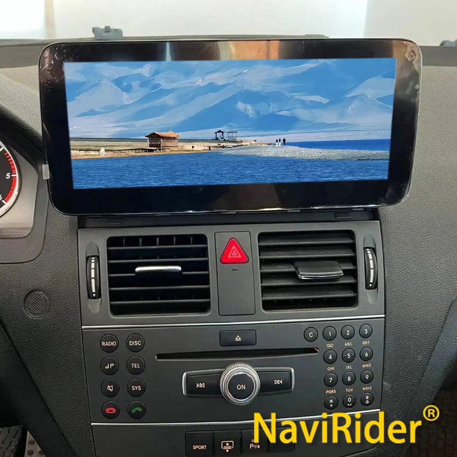10.25" Android Screen For Benz C Class W204 2008 2009 2010 Car Radio Auto Audio Carplay GP