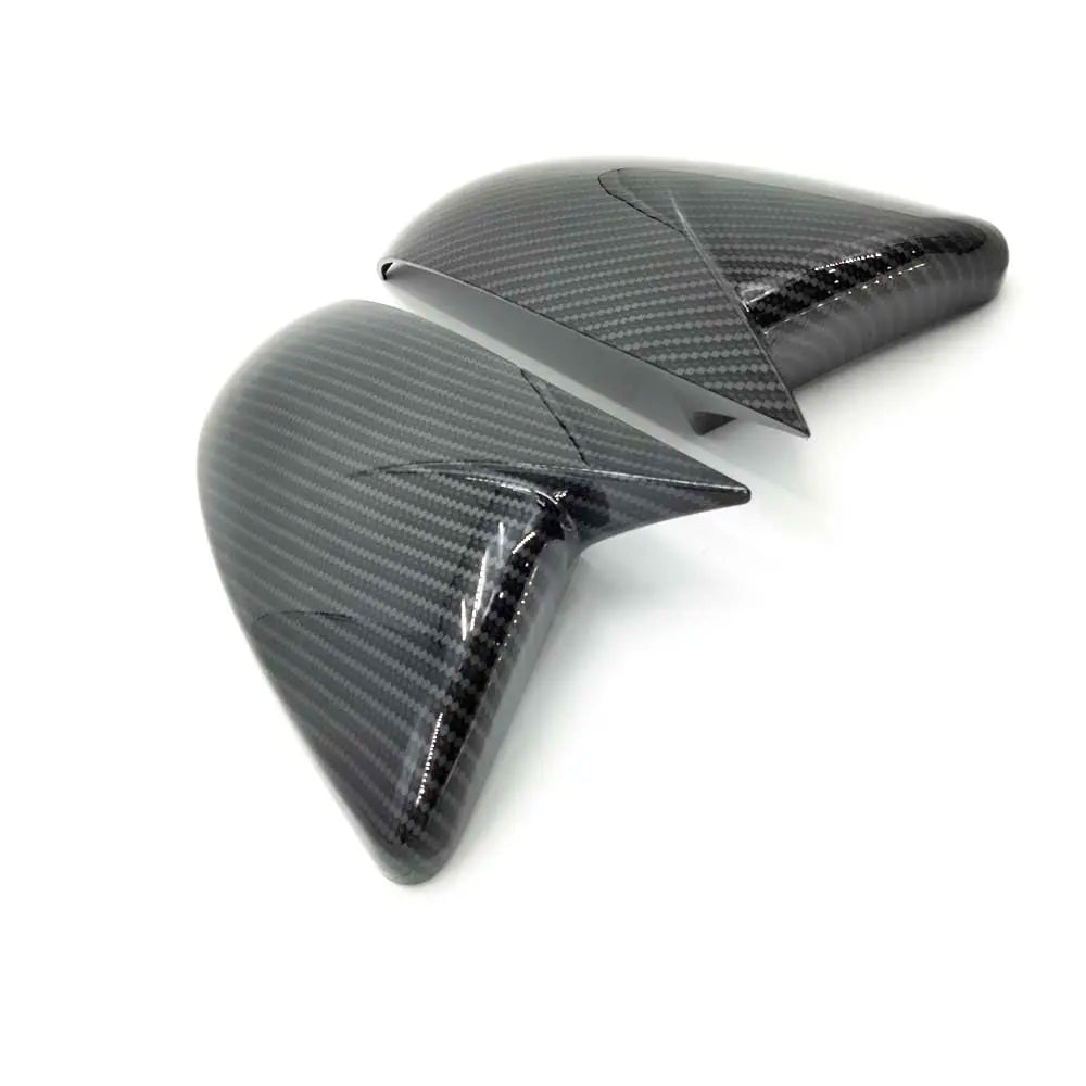 Carbon Fiber Pattern Rear View Mirror Cover Trim Cap for Kia Optima K5 2016-2020