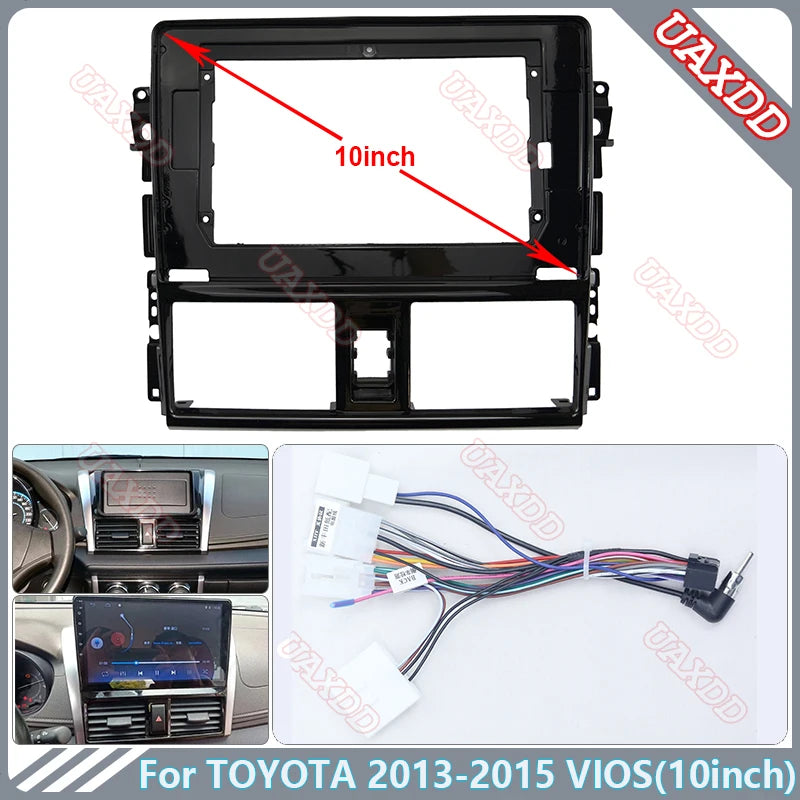 For TOYOTA 2013-2015 VIOS 10.1INCH Car Radio Android Stereo audio screen multimedia video