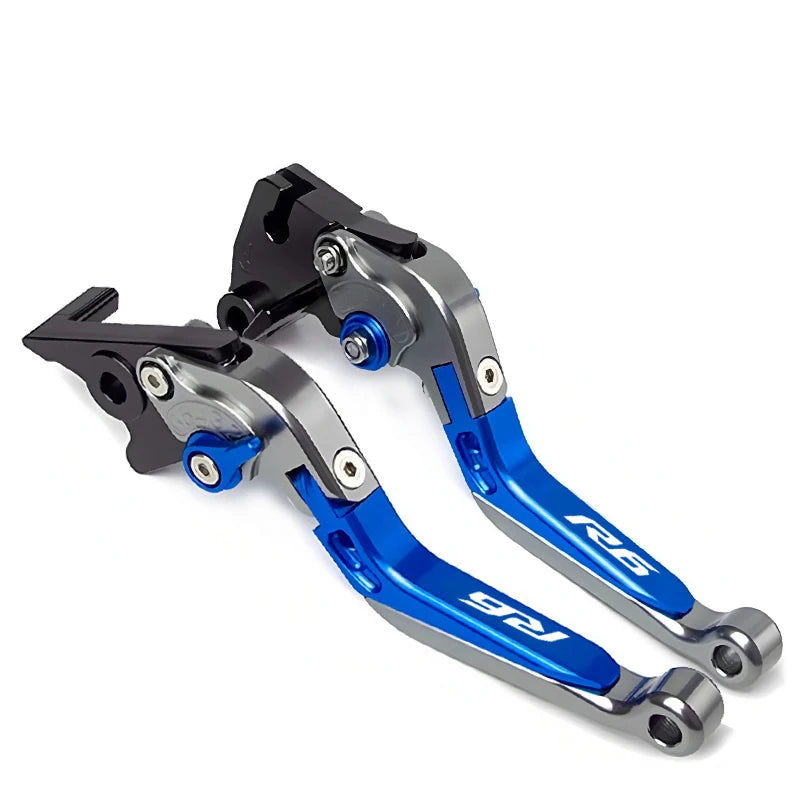 For Yamaha YZF R6 2017-Present Clutch Lever Brake Lever Set Adjustable Folding Handle Levers Mot - Automotive LED Light