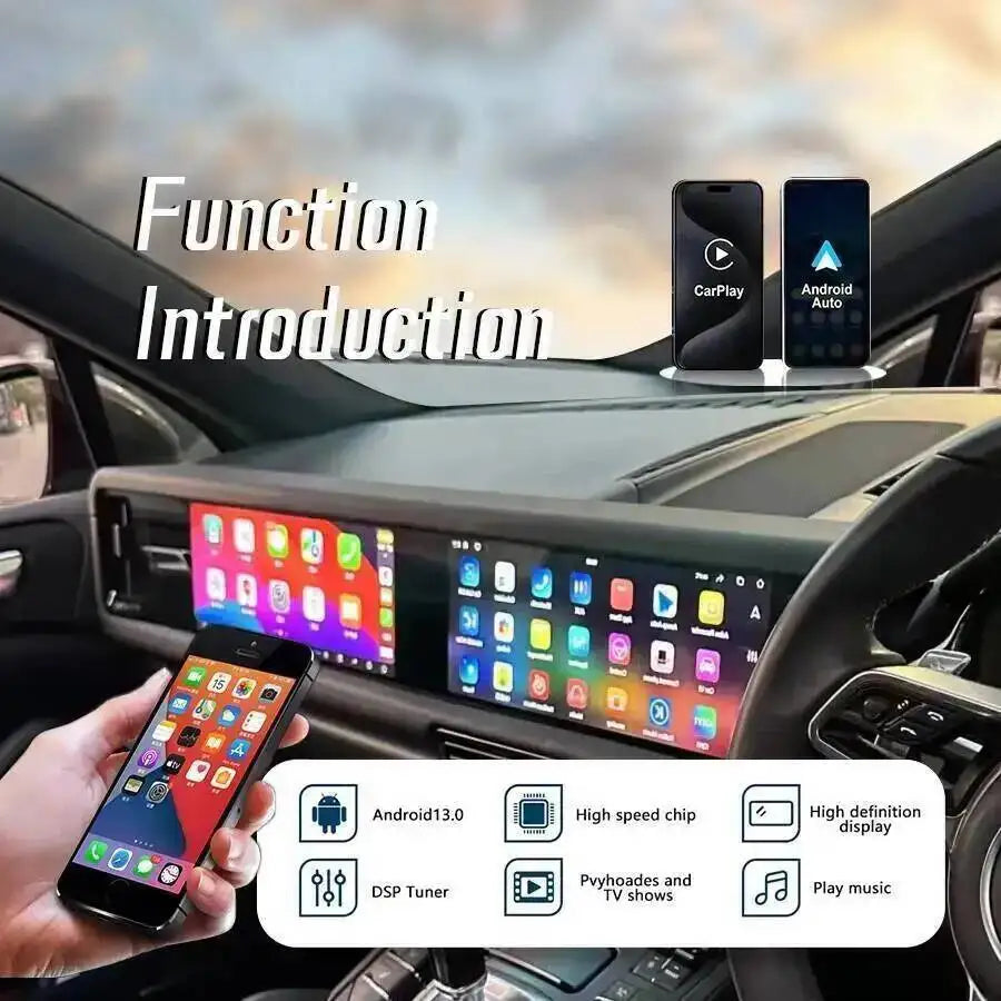 RHD For Porsche Cayenne 2010-2016 Upgraded Interactive Multimedia Video Player 12.3+12.3In | AUTOKITSHOP