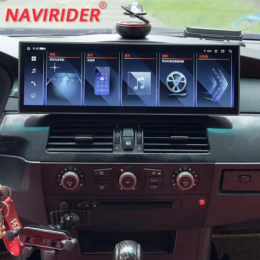 14.9inch Android 14 For BMW 3 Series E92 E60 E61 2007-2013 CIC CCC Stereo Carplay Autoradi