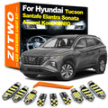 ZITWO LED Interior Dome Map Light Bulb Kit For Hyundai Tucson Santafe Grand Santa Fe XL Elantra  - Canbus LED Car Light