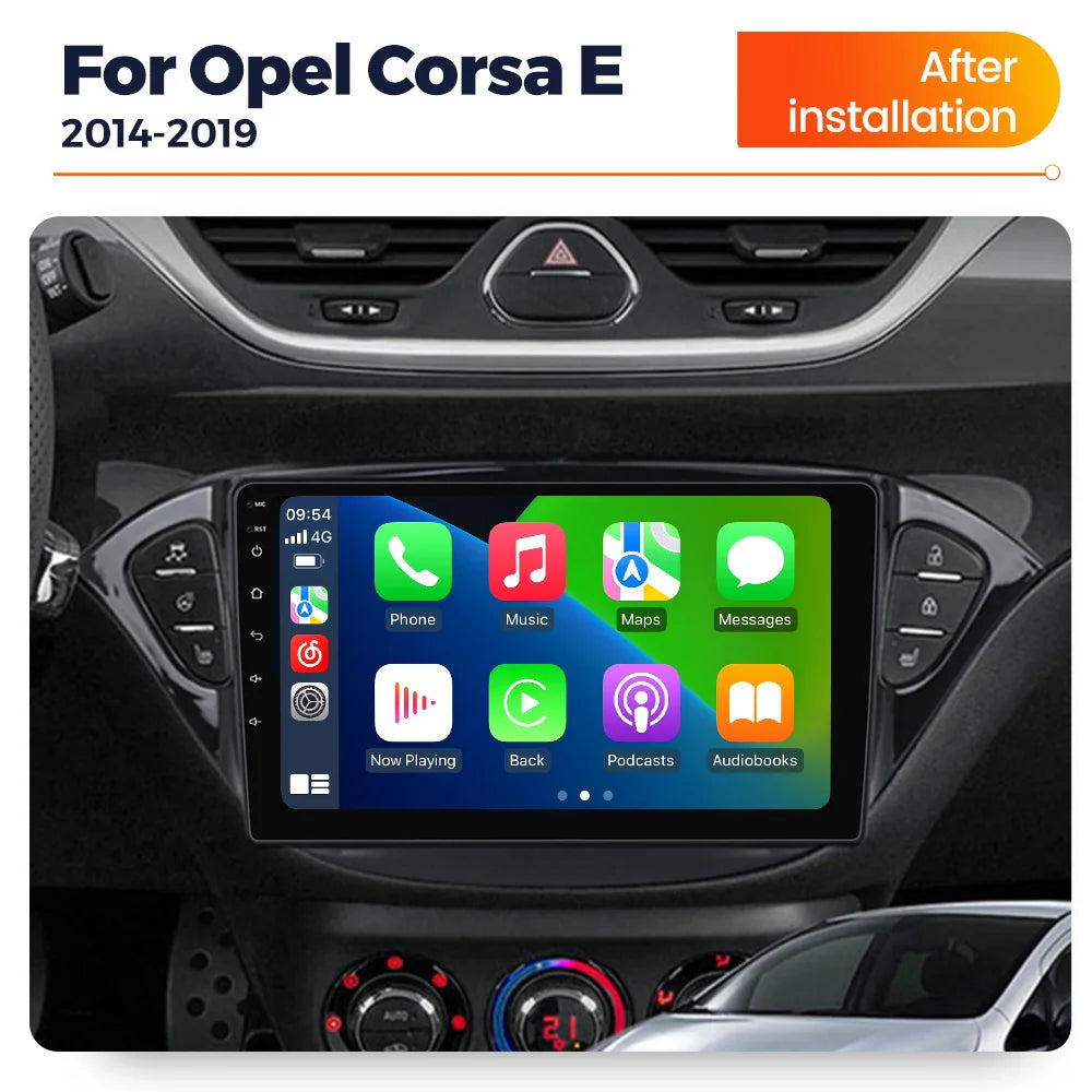 For Opel Corsa E 2015-2019 Carplay Auto Car Radio Stereo for Opel Adam 2013-2016 Android 2 | AUTOKITSHOP